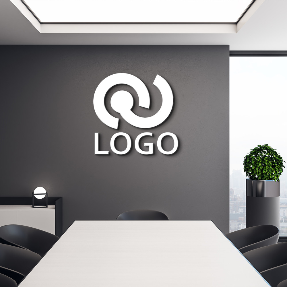 Logoskylt i PVC